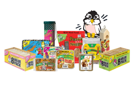 C&S Products - Wild Bird Suet, Feeders & Squirrel Food