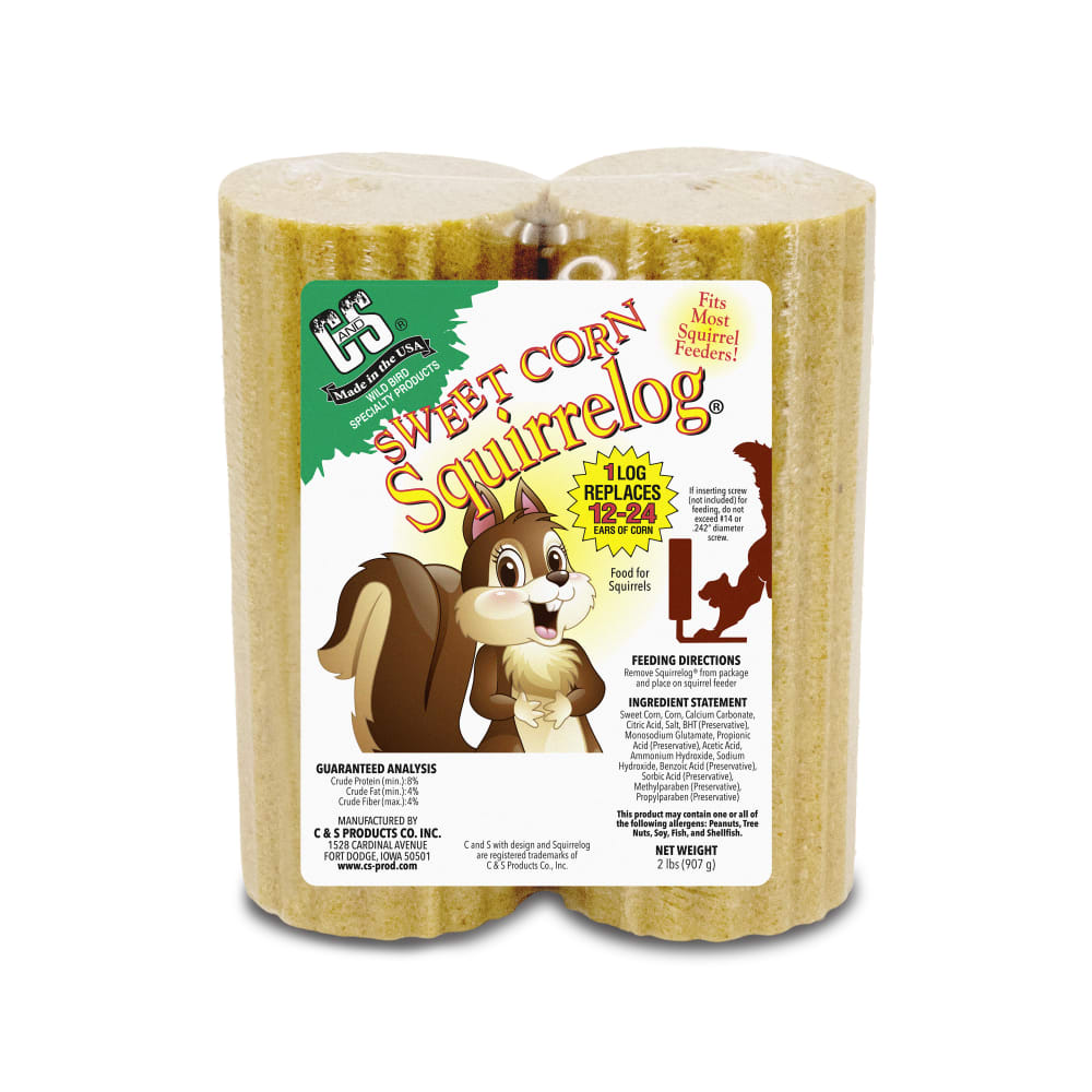 Retail packaging for C&S  Sweet Corn Squirrelog refill