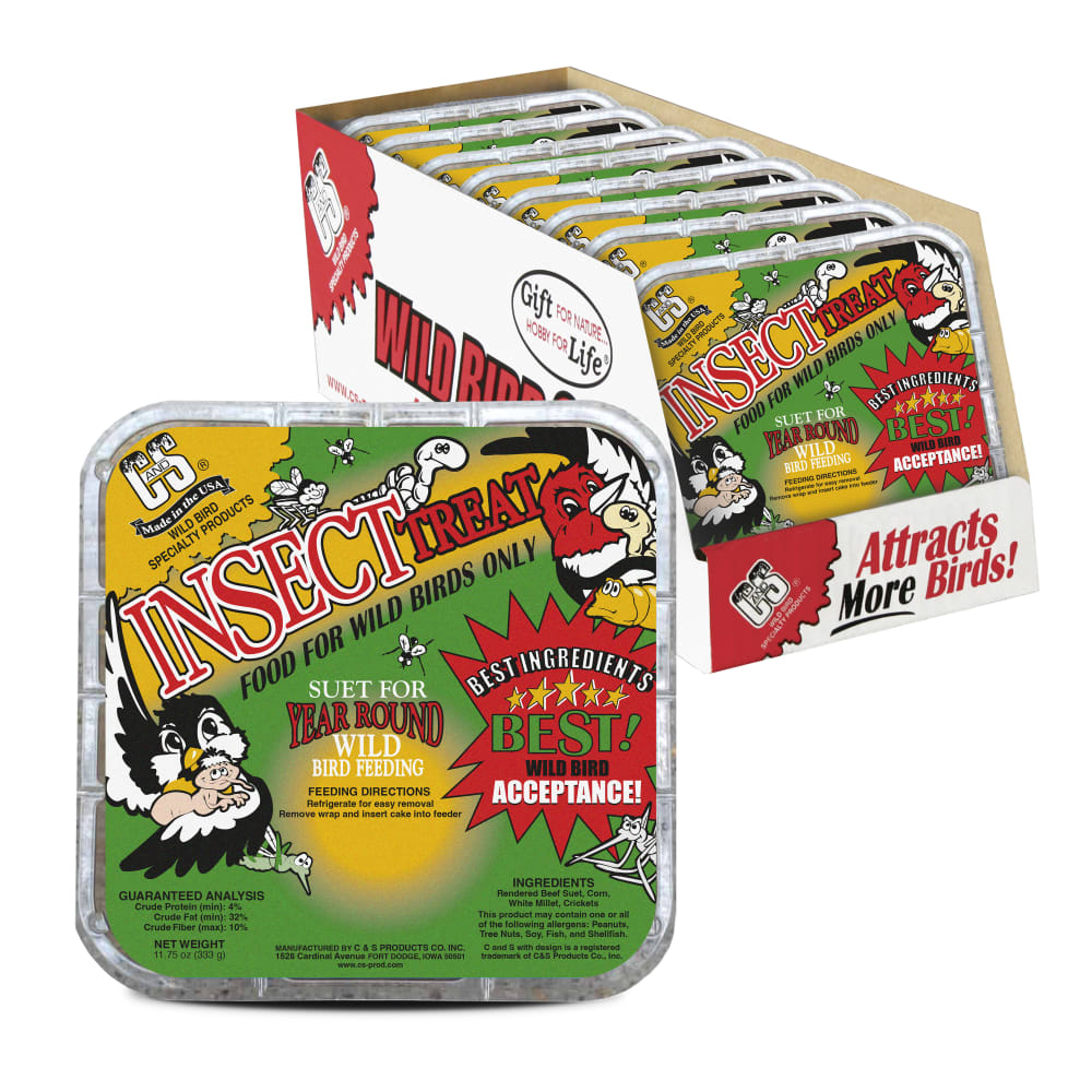 Retail packaging for C&S Insect Suet Treat