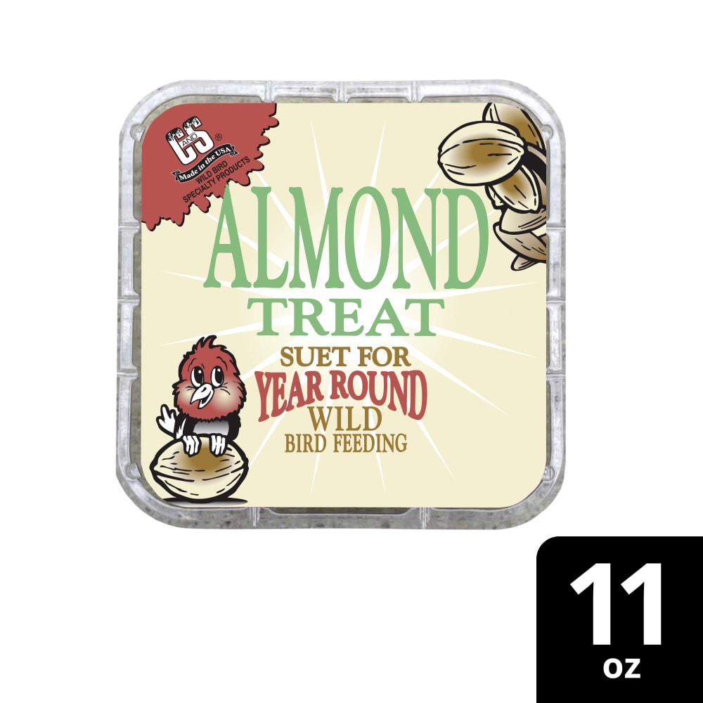 Retail packaging for C&S Almond Suet Treat