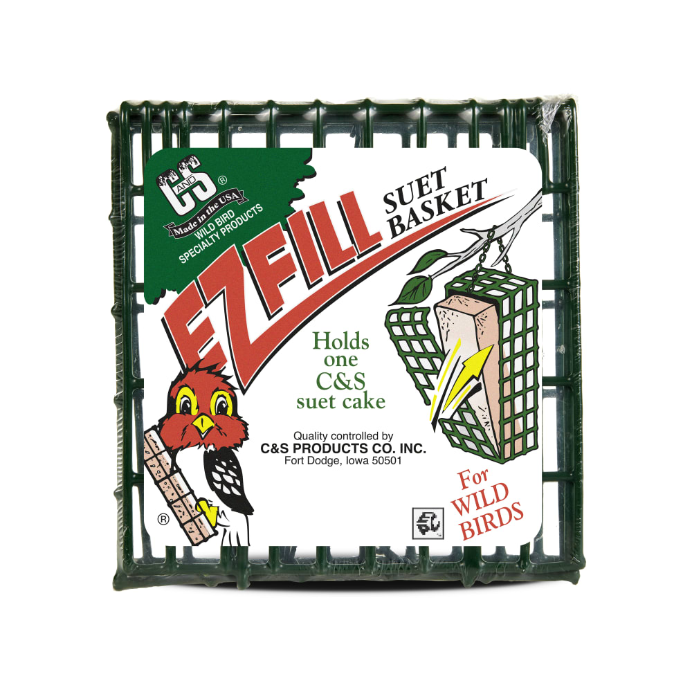 Retail packaging for C&S EZ Fill Suet Basket