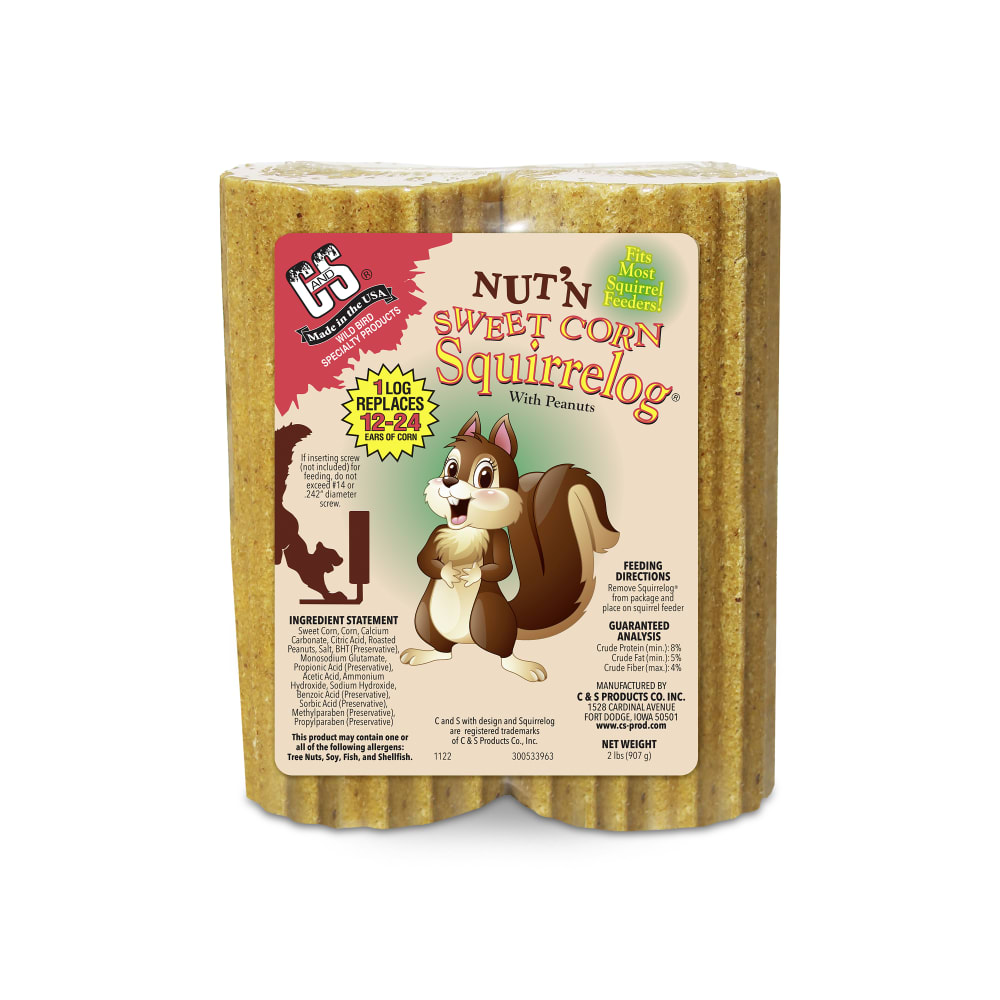 Retail packaging for C&S Nutân Sweet Corn Squirrelog Refill
