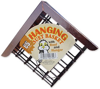 Hanging Bird Suet Basket