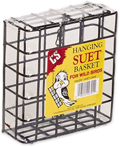 Single Suet Basket for Wild Bird Feeding