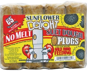 Sunflower Delight No Melt Suet Dough Plugs