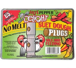 No Melt Hot Pepper Suet Dough Plugs
